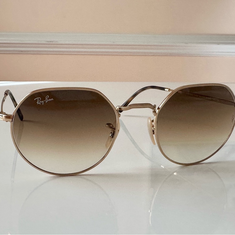 Ray-Ban Jack RB3565 Rounded Hexagonal Sunglasses for Men or Women